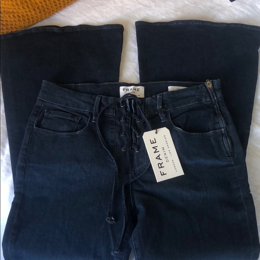 Frame Denim Le Bell Hayworth Bell Bottoms